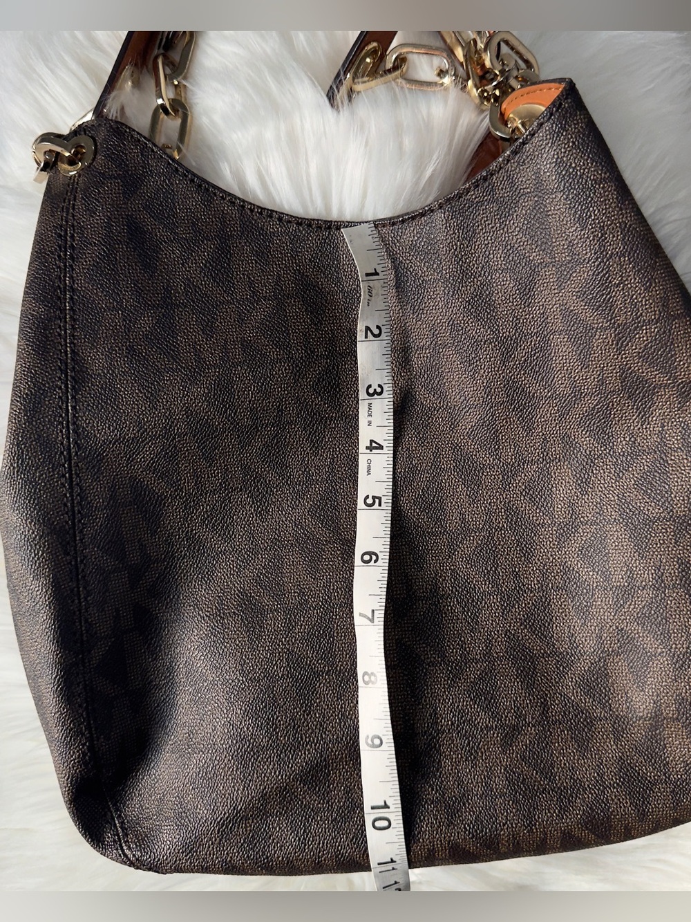 Michael Kors💝💝Brown Logo Hobo Bag - Picture 2 of 9